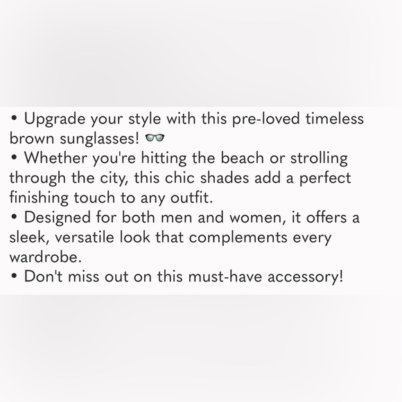 Chic Sunglasses - Picture 6 of 7